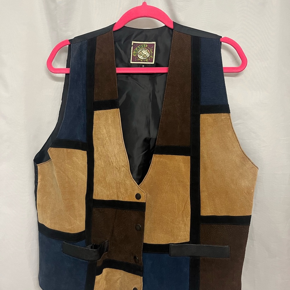 Learsi Vintage Suede Leather Vest